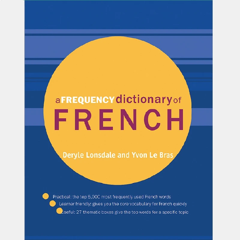  کتاب a frequency dictionary of French اثر Yvon Le Bras نشر Routledge
