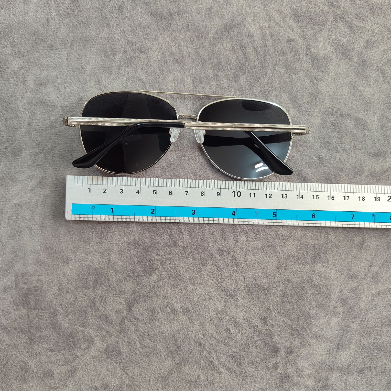 عینک آفتابی مدل خلبانی پلاریزه کد 0161 UV400  -  - 12