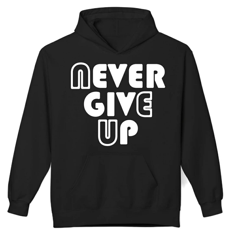 هودی مردانه پاد آفرین مدل never give up کد 046
