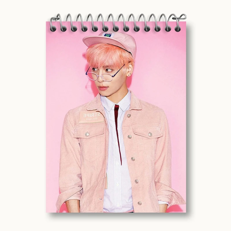 دفتر یادداشت 50 برگ خندالو مدل جونگهیون گروه شاینی Shinee کد 21358