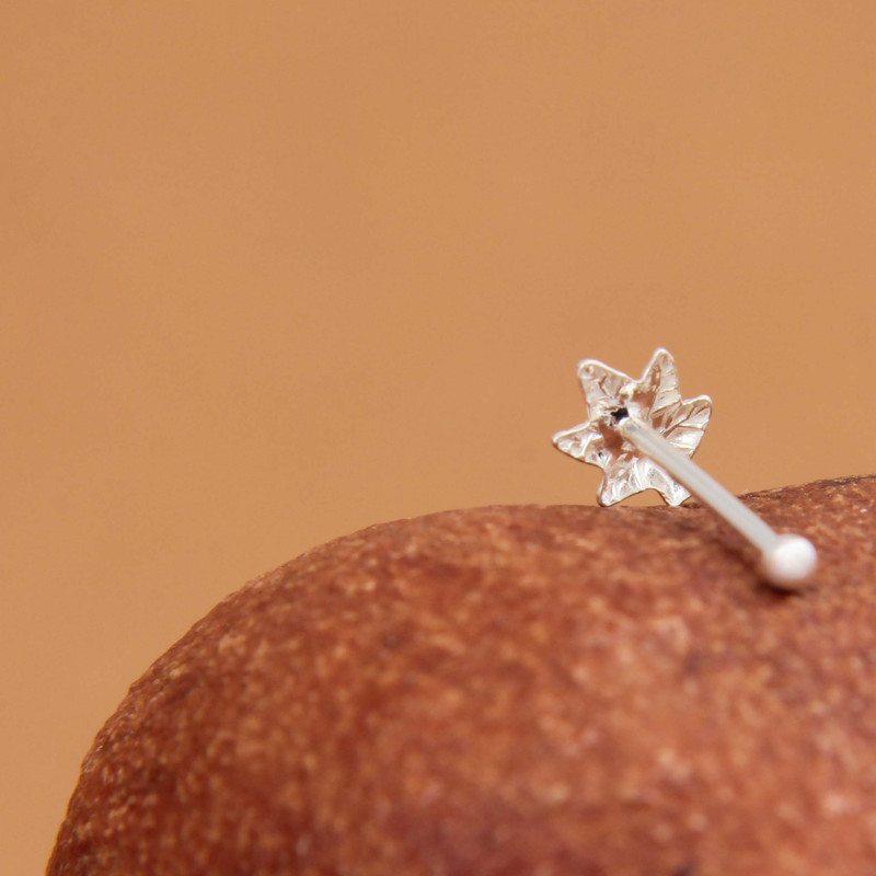 پیرسینگ نقره زنانه مدل فانتزی کد GZN_286