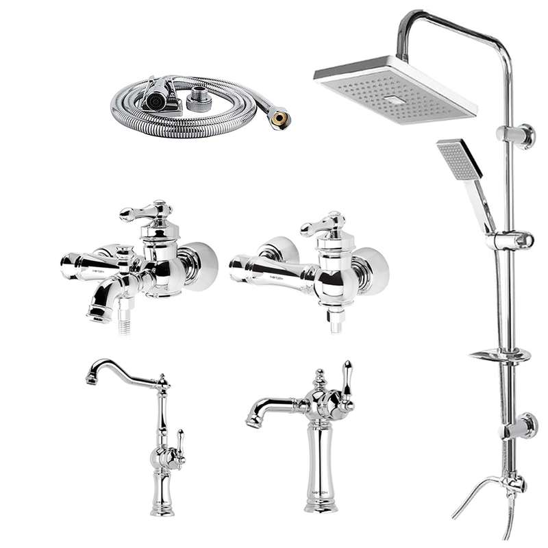 ست شیرآلات نورتکس تپس مدل قهرمان تک 2023 مجموعه 6 عددی