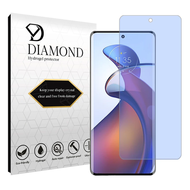 محافظ صفحه نمایش آنتی بلو دیاموند مدل Tough مناسب برای گوشی موبایل موتورولا Edge 30 Fusion