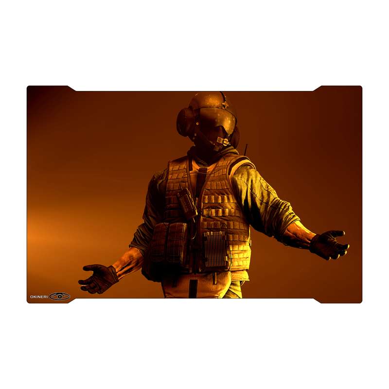 ماوس پد مخصوص بازی اوکینری مدل MPB00808 طرح بازی رینبو سیکس