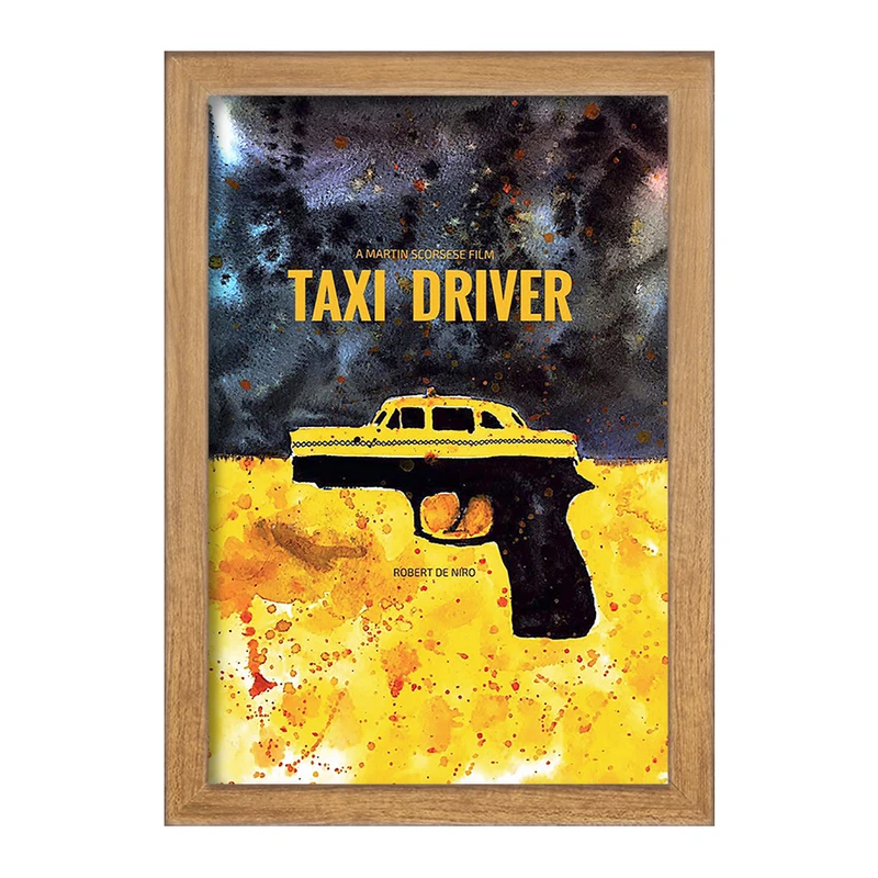 تابلو خندالو مدل راننده تاکسی (Taxi Driver) کد F11366