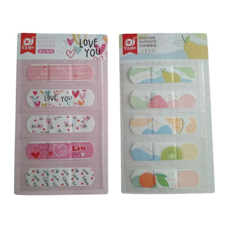 چسب زخم مدل میوه و شکوفه بسته 2 عددی