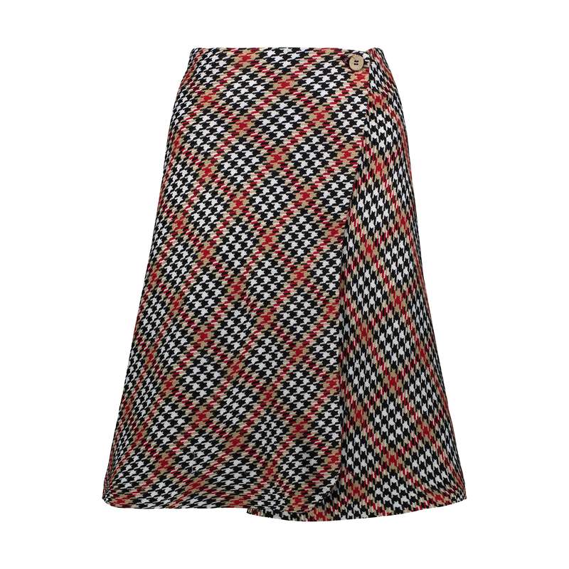 دامن زنانه کلوتو مدل Pied de Poule