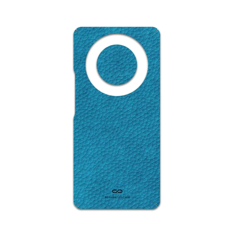 برچسب پوششی ماهوت مدل Blue-Leather مناسب برای گوشی موبایل آنر Magic 5 Lite