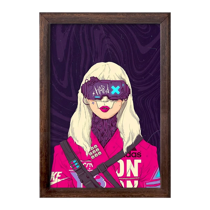 تابلو خندالو طرح دخترانه کد F4779