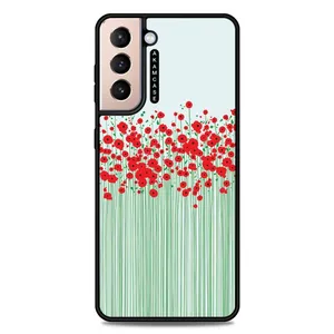 AKAM AMC-WSGS21P-FLOWERS-26 Cover For Samsung Galaxy S21 Plus