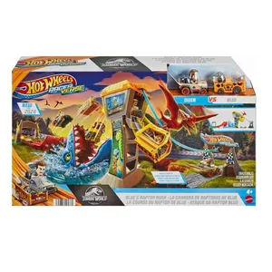 کیت ماشین بازی هات ویلز مدل Blue s Raptor Rush کد HTP12