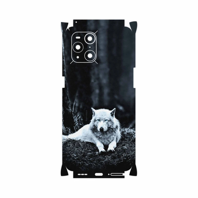 برچسب پوششی ماهوت مدل Dire-Wolf-FullSkin مناسب برای گوشی موبایل اپو Find X3 Pro