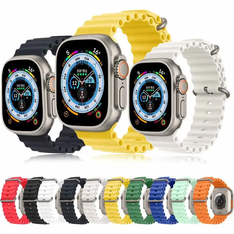 بند وایت ولف مدل WB-Ocean مناسب برای ساعت هوشمند T500 FitPro