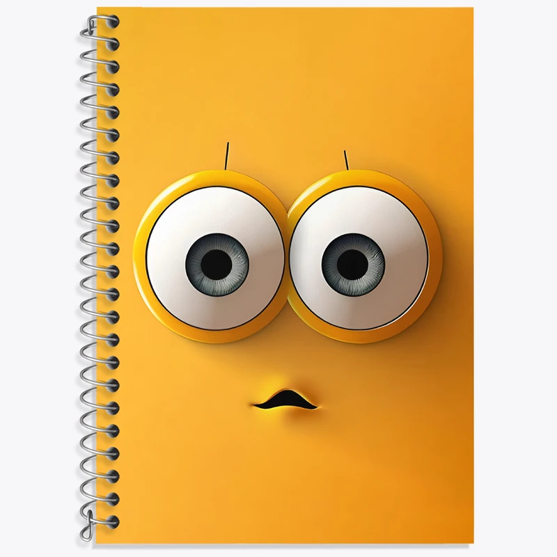 دفتر زبان 50 برگ خندالو مدل دو خط طرح باب اسفنجی کد N4893