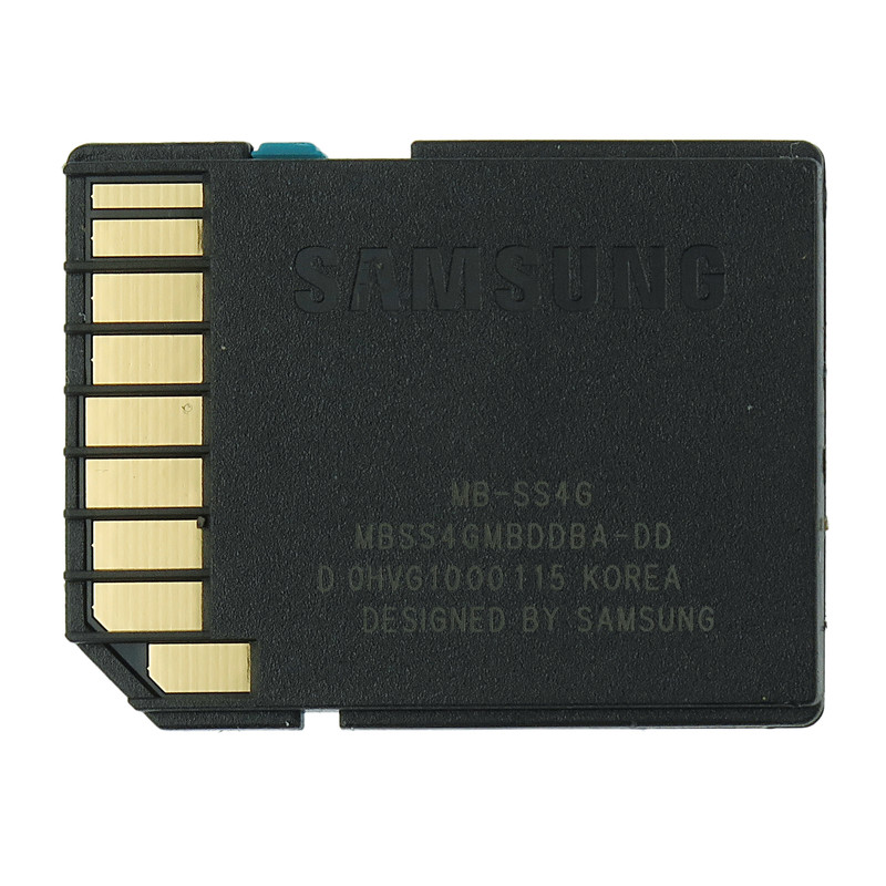 کارت حافظه SD  سامسونگ مدل MB-SS4GA کلاس 4 استاندارد SDHC سرعت 24MBps ظرفیت 4 گیگابایت