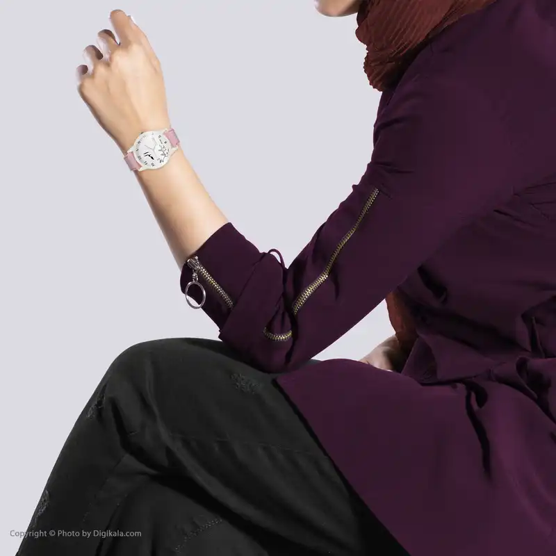 ساعت مچی عقربه ای زنانه ناکسیگو طرح الهه کد LF3465