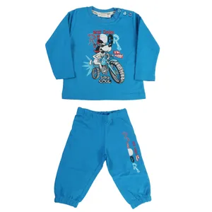 ست تی شرت و شلوار نوزادی مدل chb3994