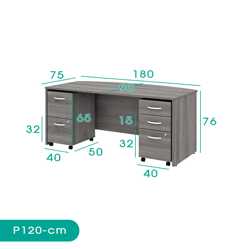میز کارشناسی اسمردیس مدل P120 - MDF+