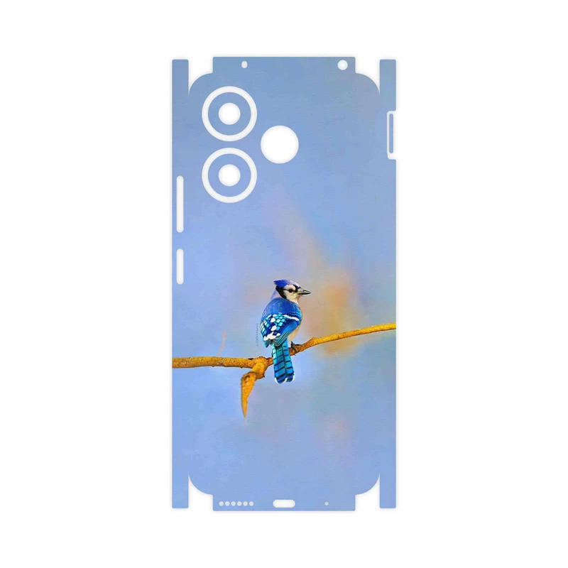 برچسب پوششی ماهوت مدل Cyanocitta cristata-FullSkin مناسب برای گوشی موبایل شیائومی Redmi 13