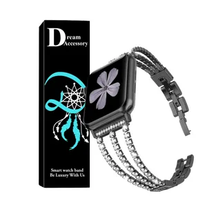 بند دریم مدل Diamond مناسب برای اپل واچ سری 8 41 میلیمتری