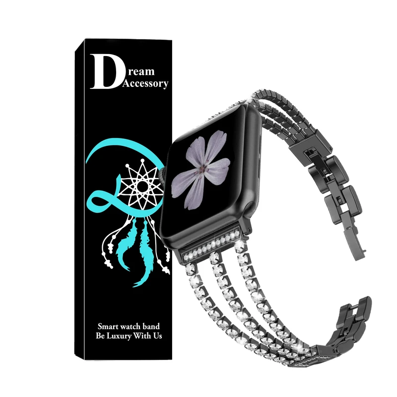 بند دریم مدل Diamond مناسب برای اپل واچ SE New 44mm