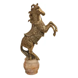 مجسمه برنجی مدل اسب رومی کد H-2099