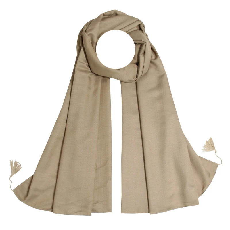 شال زنانه آنالیا مدل ساده دور دوخت لاکچری کد 9610