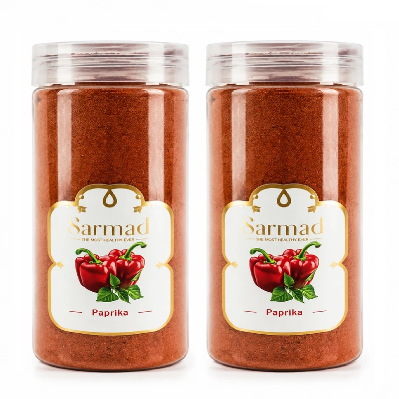 پاپریکا ممتاز سرمد - 450 گرم بسته 2 عددی 