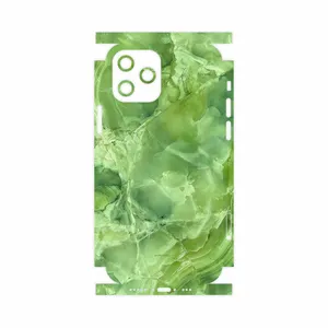 MAHOOT Green-Crystal-Marble-FullSkin Cover Sticker for Apple iPhone 12 Pro