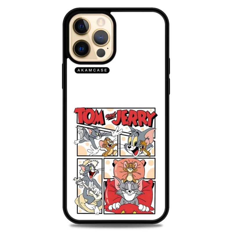 کاور آکام مدل AMC-WA12PRO-TOM & JERRY13 مناسب برای گوشی موبایل اپل iPhone 12 Pro