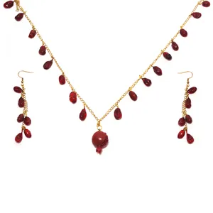 نيم ست زنانه مدل انار يلدا کد S01