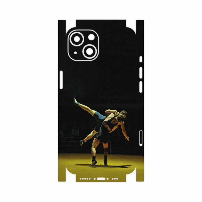 برچسب پوششی ماهوت مدل Wrestling-FullSkin مناسب برای گوشی موبایل اپل iPhone 13
