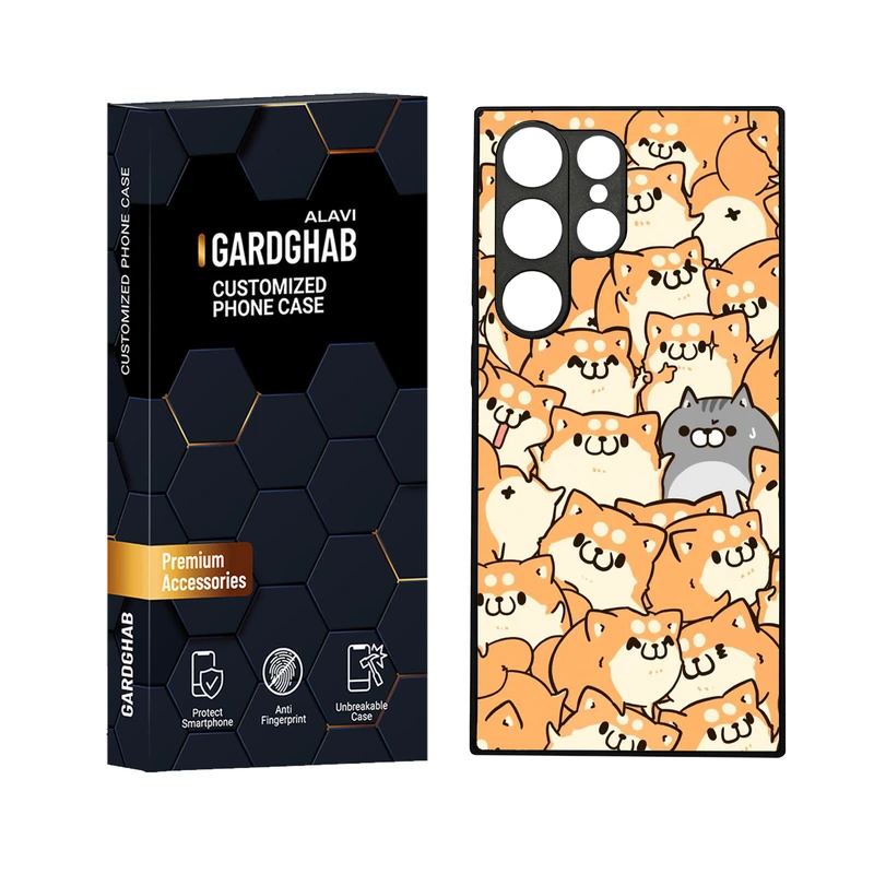 کاور گارد قاب علوی مدل دورژله ای مناسب برای گوشی موبایل سامسونگ Galaxy S23 Ultra