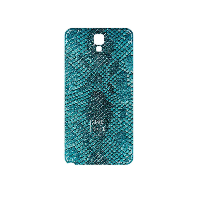 برچسب پوششی ماهوت مدل Blue Snake Skin مناسب برای گوشی موبایل سامسونگ Galaxy Note 3 Neo