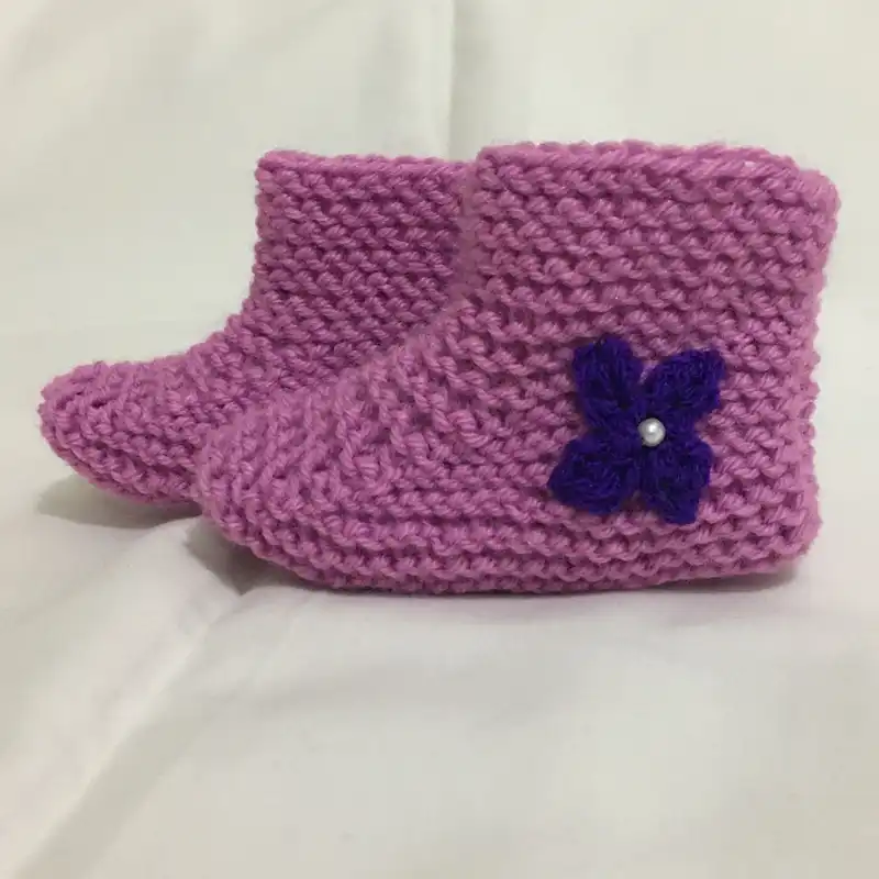 پاپوش نوزادی دخترانه کد 18