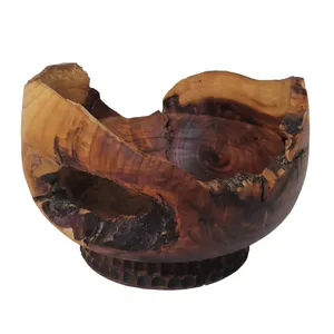کاسه چوبی مدل دفرمه