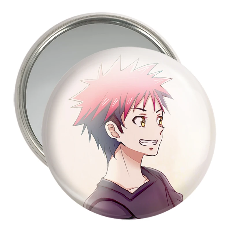 آینه جیبی خندالو مدل مگومی و سوما انیمه جنگ غذاها Food Wars  کد 17028