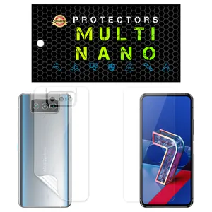 Multi Nano X-SFT Screen Protector For Asus Zenfone 7 Pro / ZS671KS with back skin