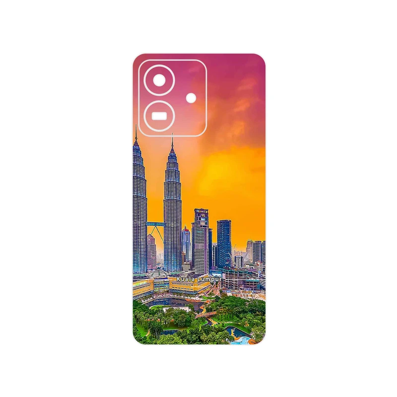 برچسب پوششی ماهوت مدل City of Kuala Lumpur مناسب برای گوشی موبایل آنر Play 10