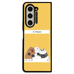 AKAM AMCWSGZFOLD5-BARE BEAR5 Cover For Samsung Galaxy Z Fold 5