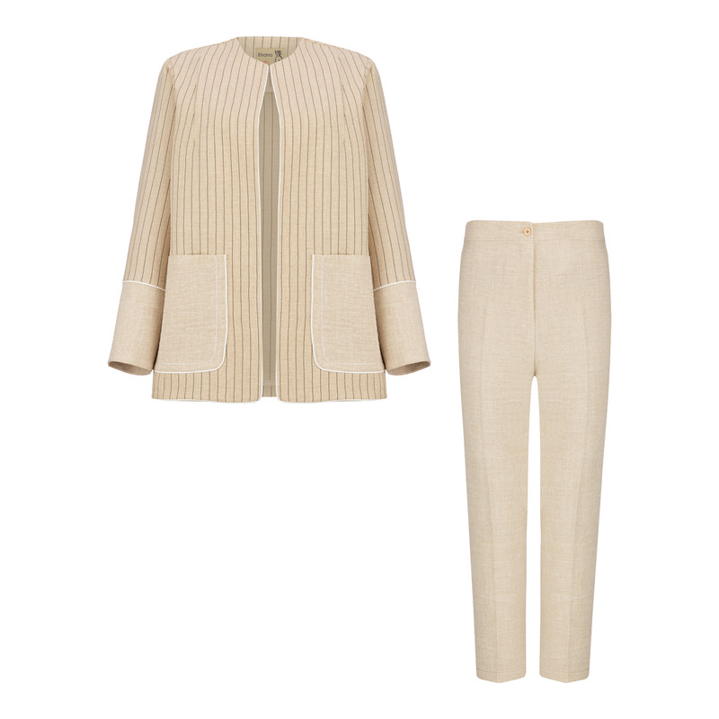 ست کت و شلوار زنانه السانا مدل زاهره کد 208808