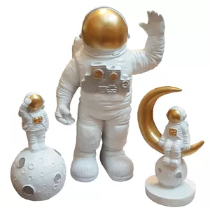 مجسمه لیلپار طرح فضانورد مدل DKA-6077 S مجموعه سه عددی