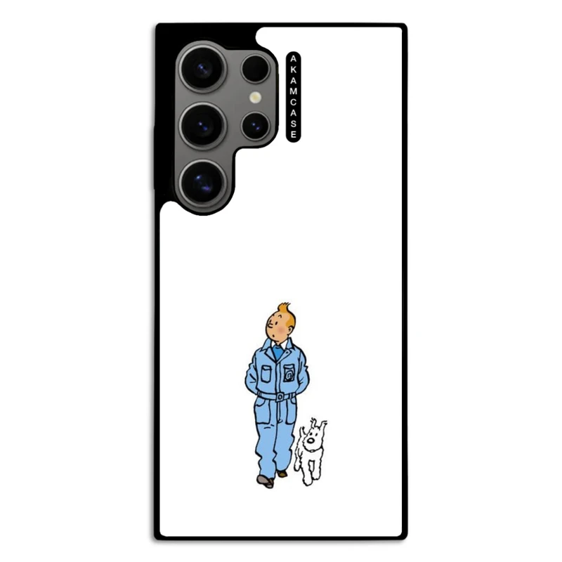 کاور آکام مدل AMC-WSGS24U-TINTIN-13 مناسب برای گوشی موبایل سامسونگ Galaxy S24 Ultra