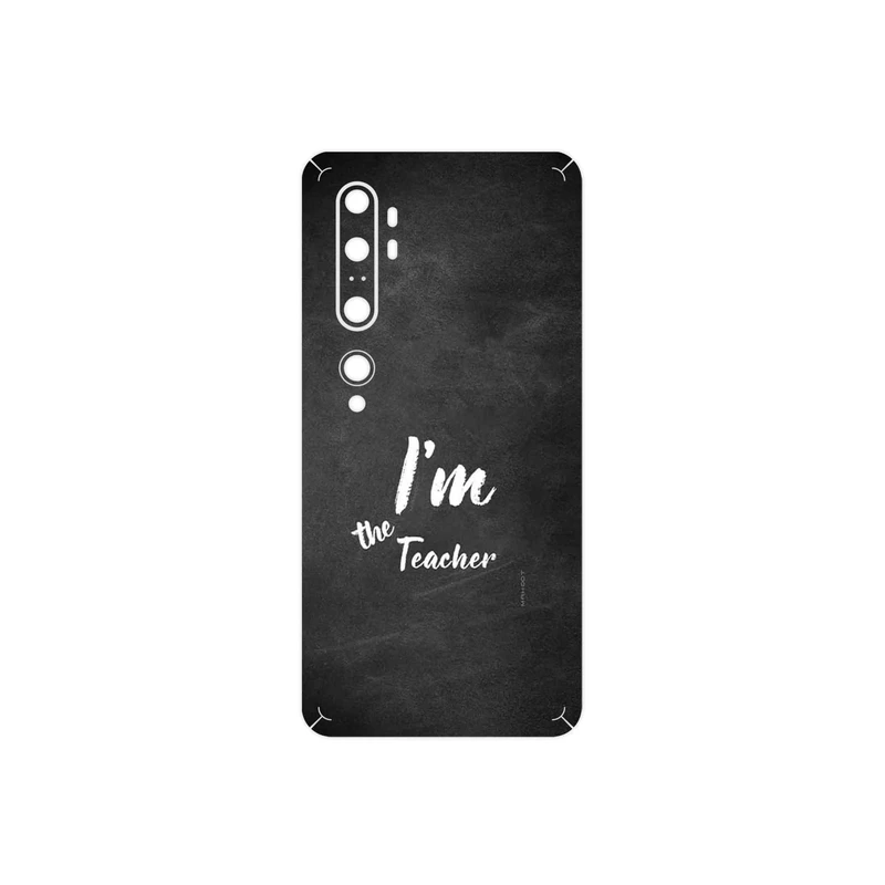 برچسب پوششی ماهوت مدل Teacher مناسب برای گوشی موبایل شیائومی Mi Note 10