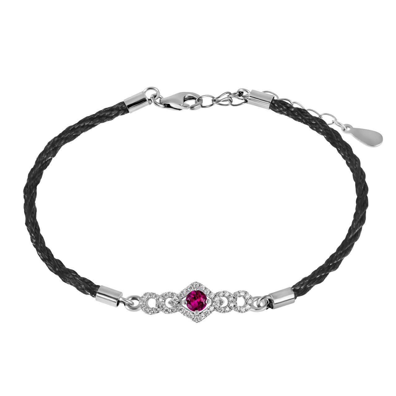 دستبند نقره زنانه اقلیمه کد DN363 -  - 1