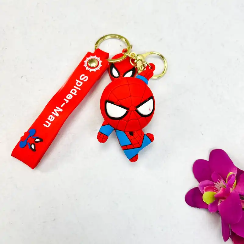 جاکلیدی مدل سیلیکونی طرح مرد عنکبوتی کد JIMI115