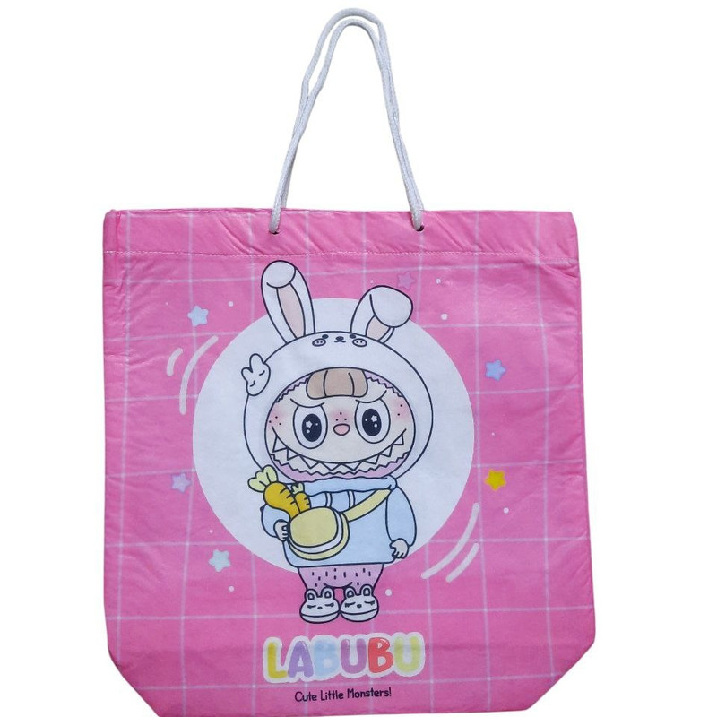 ساک هدیه مدل لبوبو کد mn12 بسته 2 عددی