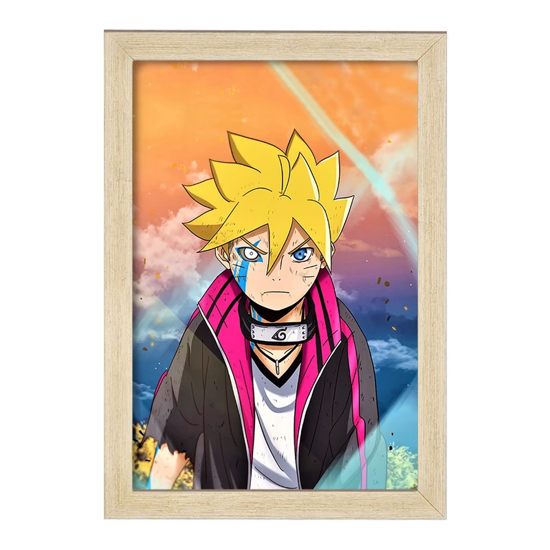 تابلو خندالو مدل بوروتو اوزوماکی انیمه بوروتو Boruto  کد 15729
