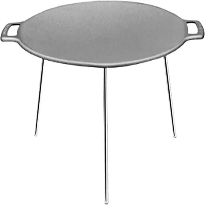 استند و ساج سفری مدل تابه گریل پایه دار کمپ