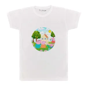 تی شرت بچگانه پرمانه طرح پپا پیگ کد pmt.4742